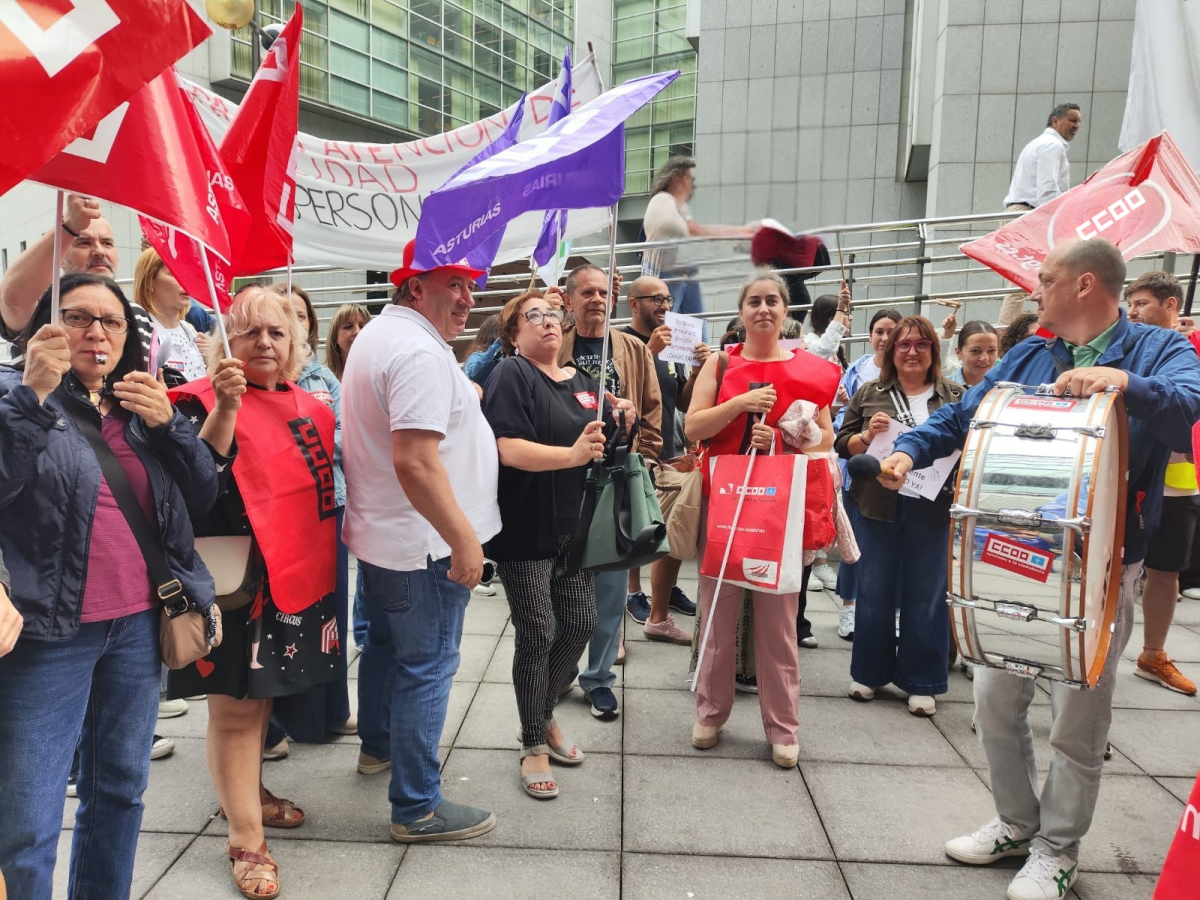 Concentracin trabajadores del ERA