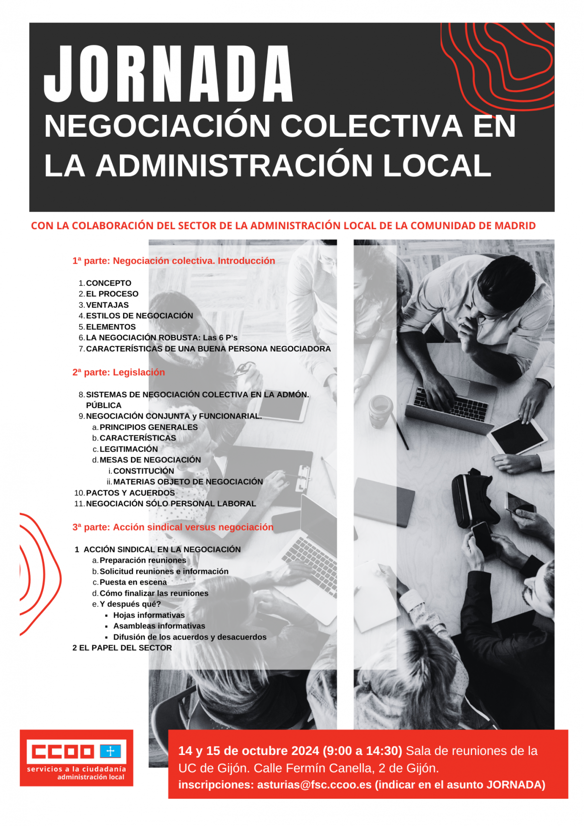 Jornada negociacin colectiva en la administracin local