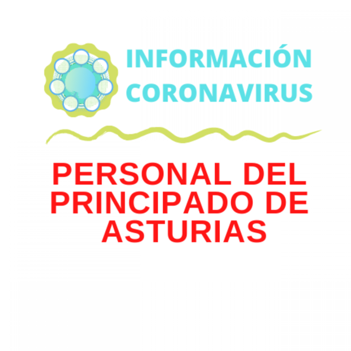 Información sobre el coronavirus para el personal del Principado de Asturias