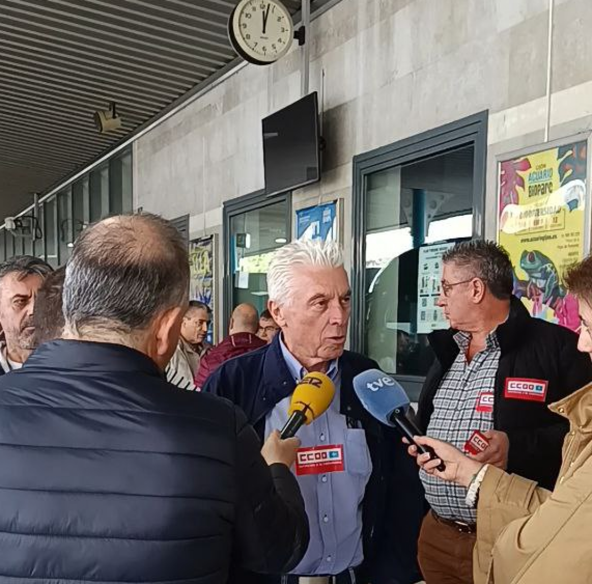 CCOO en la huelga en el transporte de viajeros en Asturias